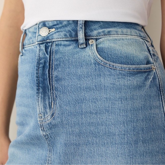 Reitmans Maxi Denim Skirt waist size 30 inches - Picture 4 of 9